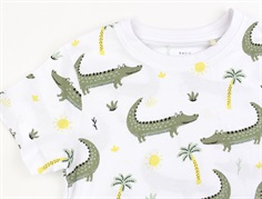 Name It bright white crocodiles t-shirt